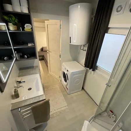 Cozy Hidden Mobile With Terrace And Sea View Drage